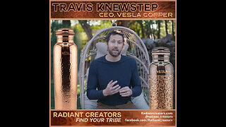 Travis Knewstep of VeslaCopper - 99 Copper Leak Proof Safe & Sustainable Water Bottles and More!