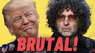 Trump Clowns Howard "BROKEN WEIRDO" As Stern Fully Embraces Wokeness