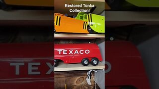 Huge restored tonka truck collection!