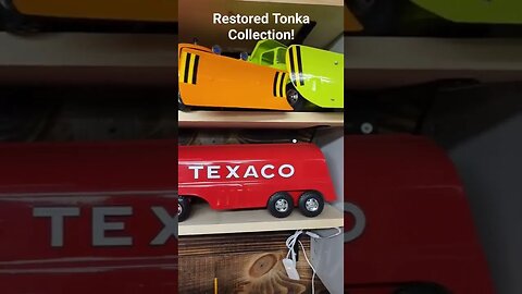 Huge restored tonka truck collection!