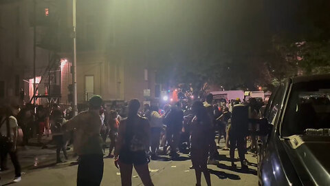 Hundreds Of Mostly Juveniles Having Street Party In Baltimore…Dozens Of Cops Deployed To Break It Up