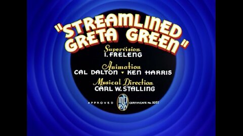 1937, 6-20, Merrie Melodies, Streamlined Greta Green