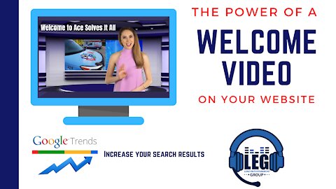 The Power of a Website Welcome Video - Lenz Entertainment Group
