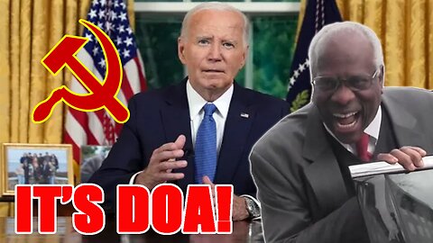 Biden to announce MARXISM scheme to OVERTHROW the Supreme Court after being VERY SALTY!