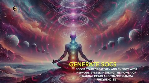 BOOST YOUR CREATIVITY AND ENERGY WITH NERVOUS SYSTEM HEALING THE POWER OF BINAURAL BEATS AND TRANCE