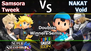 Samsora & P1|Tweek vs. CLG|NAKAT & CLG|Void - Wii U Doubles Winners Finals - SSC2017