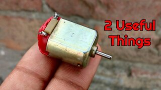 2 Incredible Gadgets From DC Motor | Life Hacks