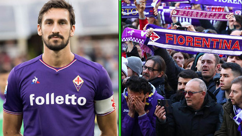 Fiorentina Fans Give Emotional Goodbye to Captain Davide Astori After Sudden Passing