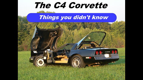 THE C4 CORVETTE : CHEVY's TRANSISION TO A BETTER VETTE