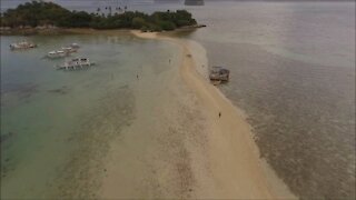 Snake Island - Sand Bar in the Philippines