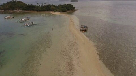 Snake Island - Sand Bar in the Philippines