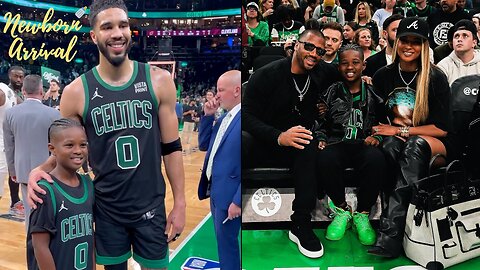 Russell Wilson & Ciara Spend $40k To Take Son Future To The Celtics Game For His B-Day! 🛩
