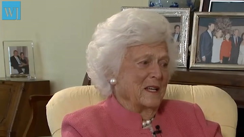 Barbara Bush Unflinchingly Stared Death in the Face Because 'There Is a Great God'