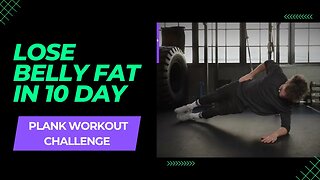 Plank Workout Challenge to Lose Belly Fat in 10 Day