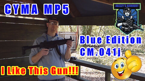 Cyma MP5 CM.041J - Range testing after upgrades