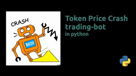 Simple Price-Crash-Bot in python