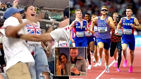 Brit: Josh Kerr's Partner Screams from the Stands with His Family and Friends on the Home Straight