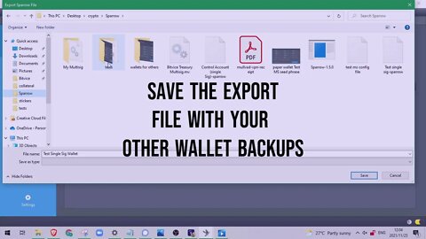 How to Setup a Software Wallet - Desktop