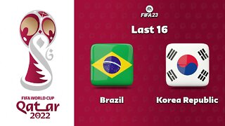 World Cup Qatar 2022 - Brazil x South Korea