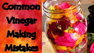 Common Vinegar Making Mistakes