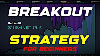 Breakout Trading Strategy - 540% Day Trading for beginners (Free TradingView indicator)