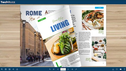 Free Adobe InDesign CC Magazine Template Download 2021