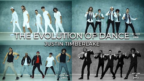 Dance crew demonstrates the evolution of Justin Timberlake's dance