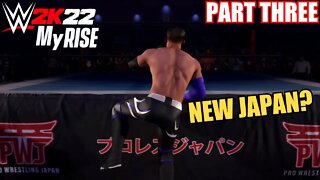 WWE 2K22 MYRISE PART 3 - LUCHA LIBRE AND TOUR OF JAPAN! HARDCORE EXTREME RULES