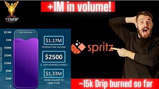 Drip Network Sprtiz 1M+ in volume and marketing DAO nearly 100 wallets