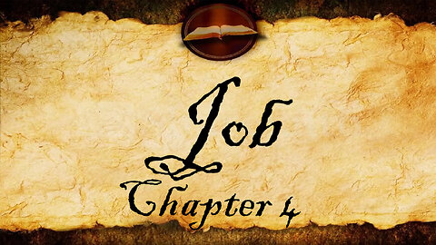 Job Chapter 4 | Audio KJV (With Text)