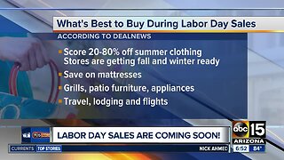 Labor Day sales coming soon!