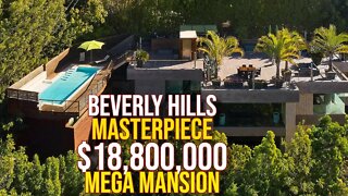 InSide $18,800,000 Beverly Hills Masterpiece Mega Mansion