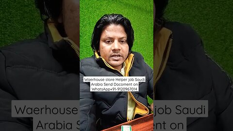 Waerhouse Store helper job in Saudi Arabia | Gulf Vacancy #gulfvacancy #shorts #job #virul #saudi
