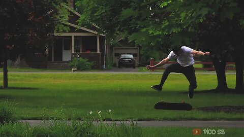 Tre flip, back heel 180, shove it late heel - Slow Motion Video - Skateboarding 2023