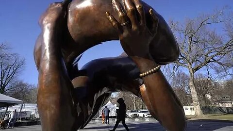 Uncle Hotep Factor 2.0 - MLK Statue modern art or Troll