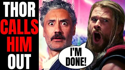 Chris Hemsworth SLAMS Marvel Director Taika Waititi | He's Likely DONE As Thor In The MCU