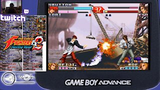 (GBA) The King of Fighters EX2 - Howling Blood - 10 - SP1 - Kyo, Iori, Reiji - Level 7