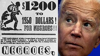 BIDEN IS TRYING TO MANIPULATE BLACK PEOPLE WITH MONEY OFFERINGS