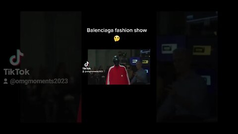 Balenciaga fashion show what are your thoughts #gimp #suit #foryou #foryoupage #omg #funnyshorts