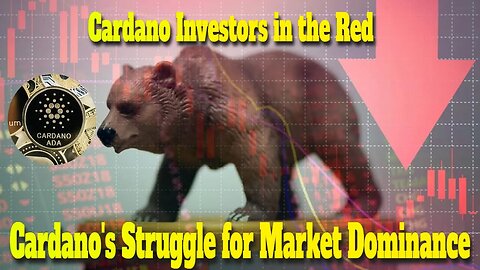 Cardano News | Cardano's Struggle for Market Dominance | Cardano Investors in the Red |