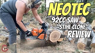 Stihl MS440 Magnum and Echo Cs-590 Timberwolf vs the "Stihl Clone" Neotec NS892 Chainsaw Review.