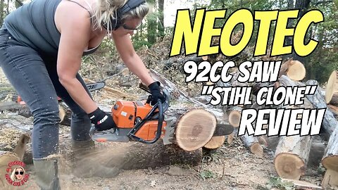 Stihl MS440 Magnum and Echo Cs-590 Timberwolf vs the "Stihl Clone" Neotec NS892 Chainsaw Review.