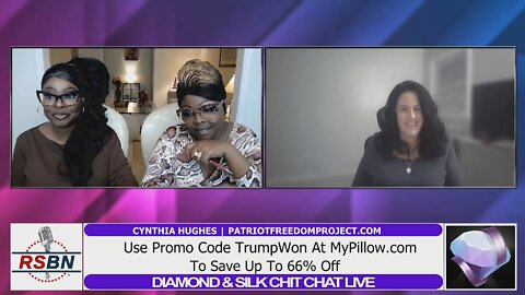 Diamond & Silk Joined by Cynthia Hughes, President of the J6 Patriot Freedom Project 6/29/22