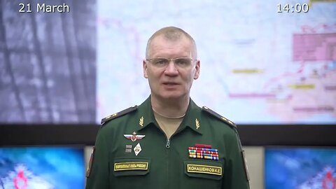 Russian Defence Ministry report 2023 03 21 on the progress of the special military operation