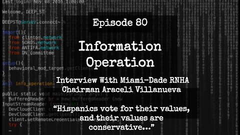 IO Episode 80 - Interview with Araceli Villanueva, Republican National Hispanic Assembly