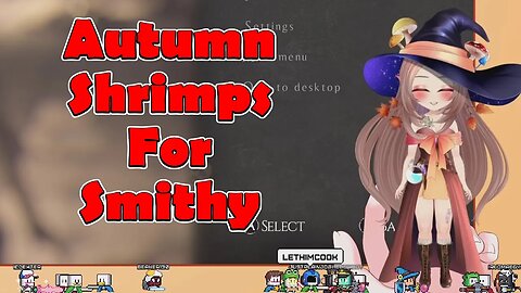 @RedAutumnOwl Shrimping For Smithy #vtuber #clips