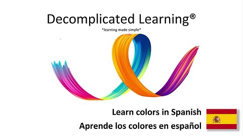 Learn colors in Spanish