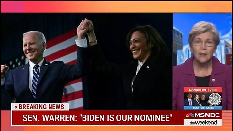 Elizabeth Warren Is All In For Kamala Harris If Biden Is Ousted