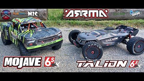 Arrma Mojave and Talion Bashin on Katars