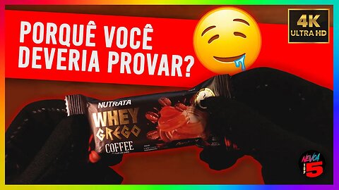 WHEY GREGO COFFEE CREAM DA NUTRATA! REVIEW COMPLETO EM 4K!